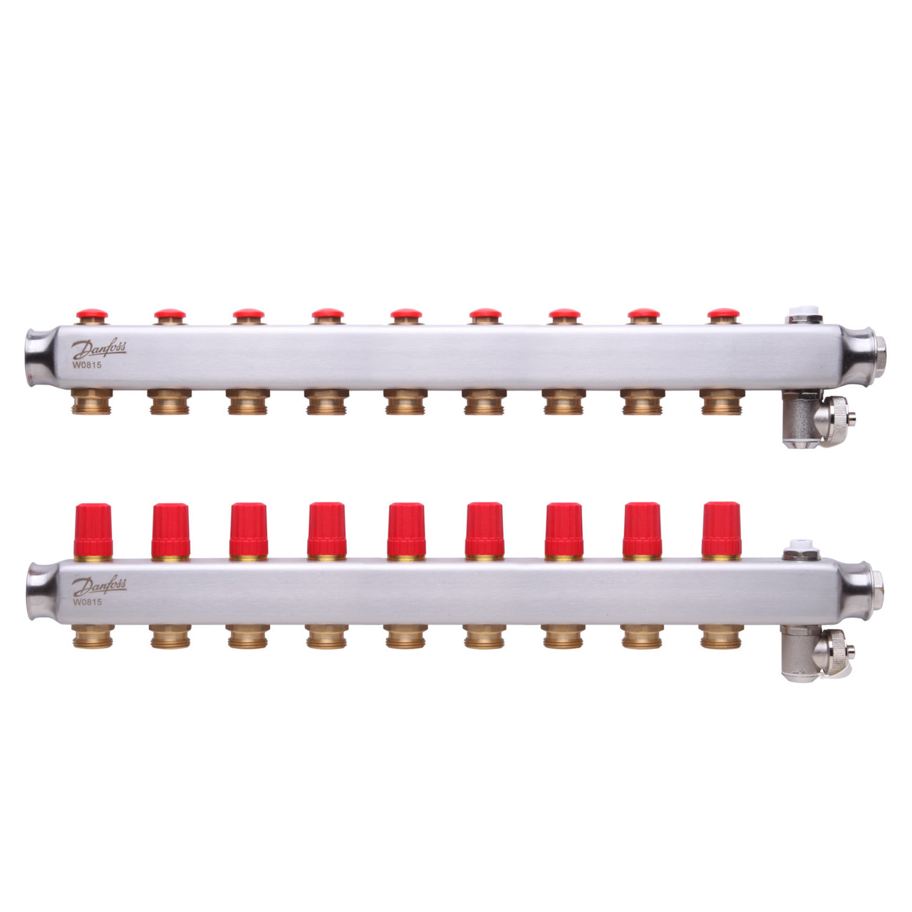 Danfoss SSM-9 (088U0809) Колектор з нержавіючої сталі без ротаметрів