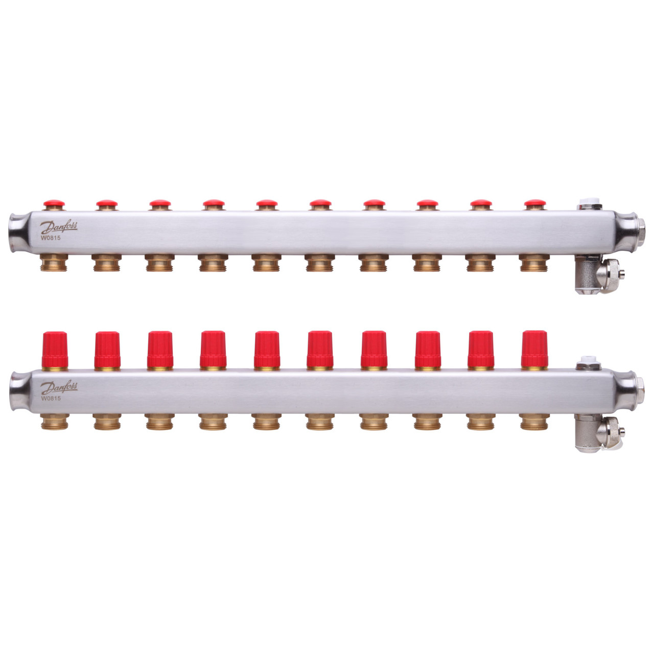 Danfoss SSM-10 (088U0810) Колектор з нержавіючої сталі без ротаметрів