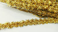 Тесьма декоративная 15 мм люрекс золото
