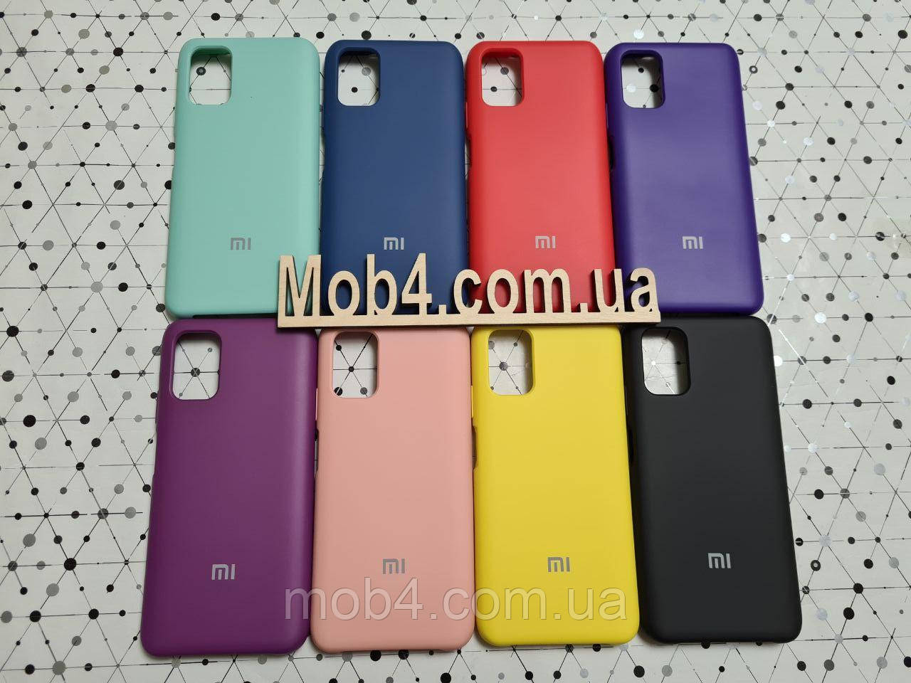 Брендовий чохол Silicone Cover накладка на бампер для Xiaomi (Ксиоми) Poco M3