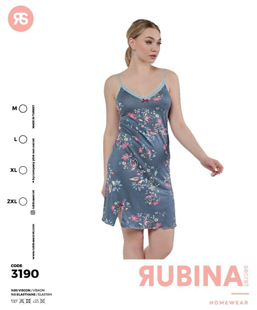 Нічна сорочка з мереживом,Rubina