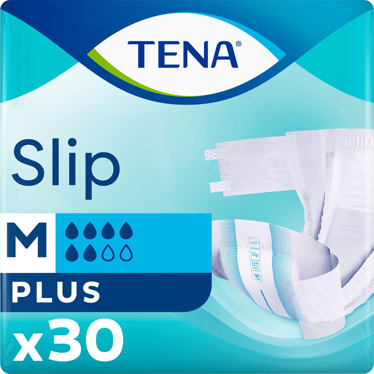 Підгузки для дорослих Tena Slip Plus Medium 30 шт (70-120 см), фото 1