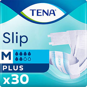 Підгузки для дорослих Tena Slip Plus Medium 30 шт (70-120 см)