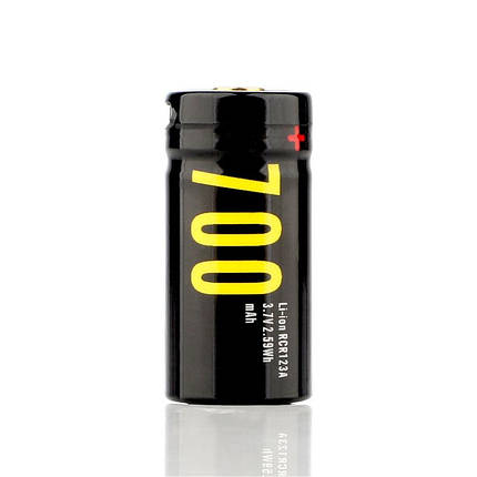 Аккумулятор 16340/CR123 Li-Ion Soshine RCR123USB-3.7-700, microUSB, 700mAh, 2.1A, 4.2/3.7/2.75V,, фото 2