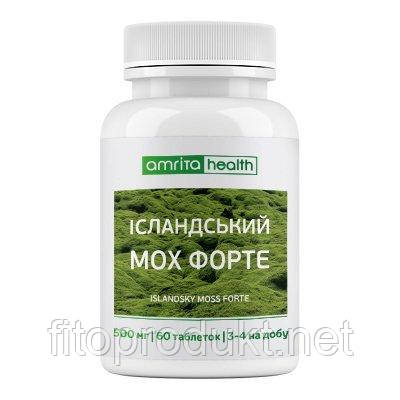 Ісландський мох Форте проти запалень верхніх дихальних шляхів No60 Амриту