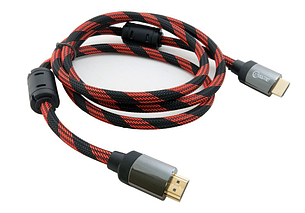 Кабель Extradigital HDMI to HDMI, 1.5 м, v 2.0, 28 AWG, Gold, Nylon, Hi-Speed (KBH1633)