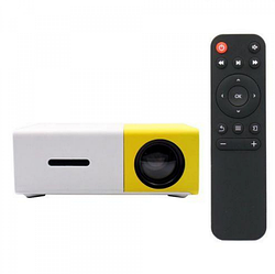 Портативний міні проектор UFT UFTVP1 Yellow (VP1) 400-600 Лм AV, USB, HDMI, MicroSD, jack 3.5 мм