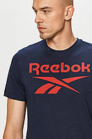 Футболка чоловіча Reebok синя, рибок