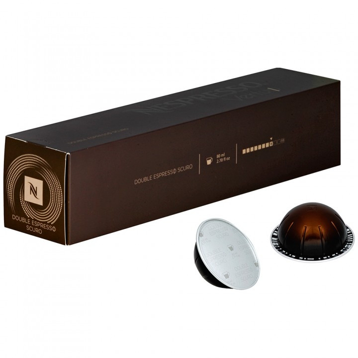 Кава в капсулах Nespresso Vertuo Barista Scuro, Швейцарія Неспресо