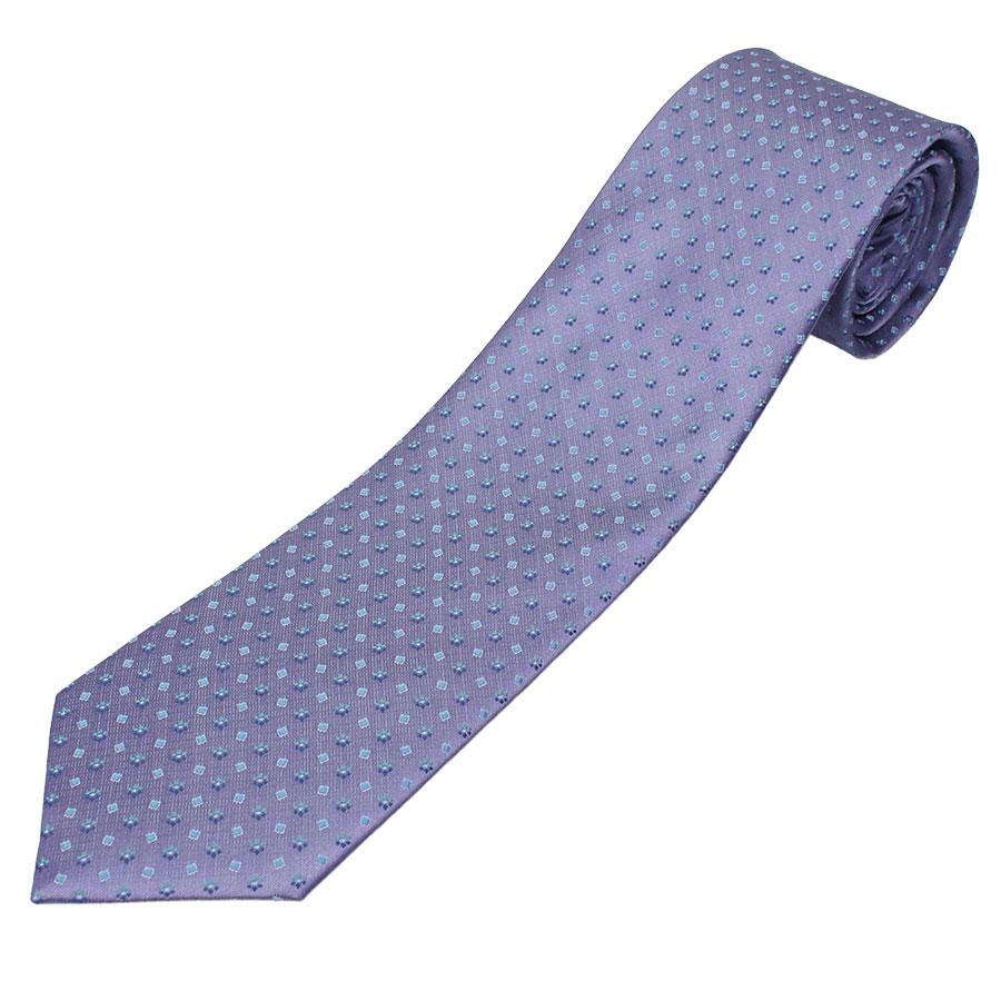 Бузкова чоловіча краватка Brianze compo-lilack2 з дрібним принтом, фото 1