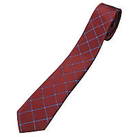 Чоловіча краватка бордового кольору Pierre Cavelli SCompo-bordo10