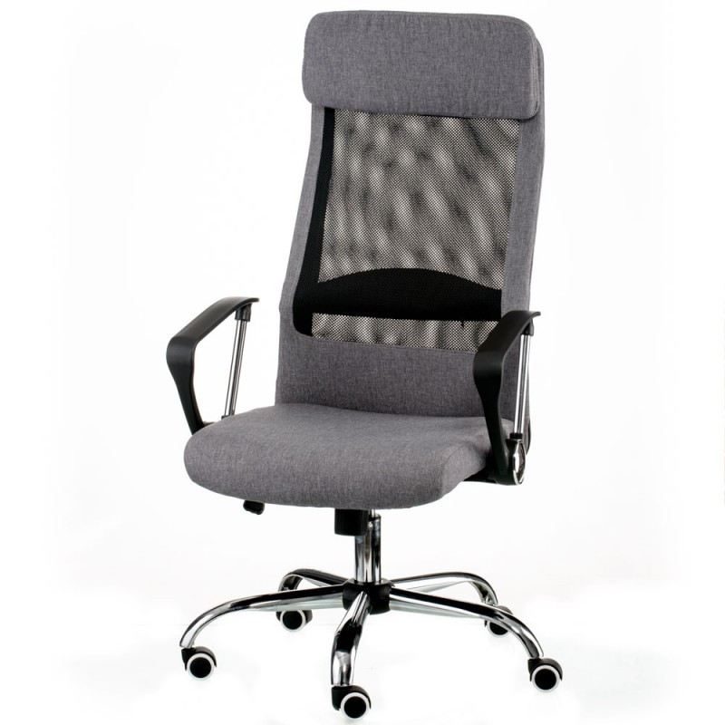 Крісло офісне Special4You Silba grey (E5807)