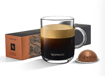 Кава в капсулах Nespresso Vertuo Ethiopia 4 (тубус 10 шт.), Швейцарія (Неспресо оригінал)