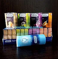 Набор Презервативы Contex Контекс 36 шт/1 блок + гель-смазка Contex Контекс 100 мл. WAVE без запаха пантенол