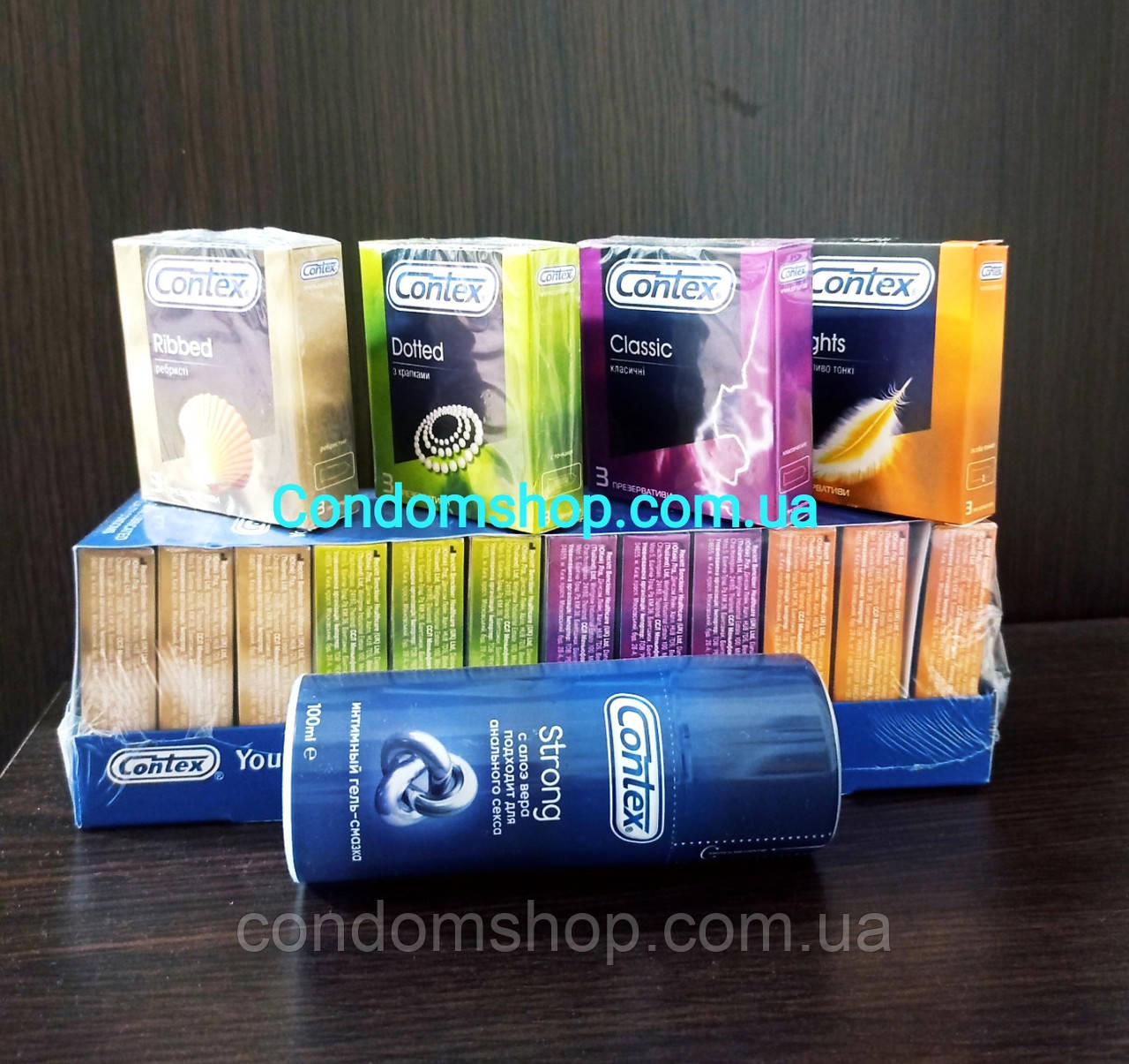 Contex Strong гель-смазка для анального секса 100мл Contex Strong гель-смазка для анального секса 100мл