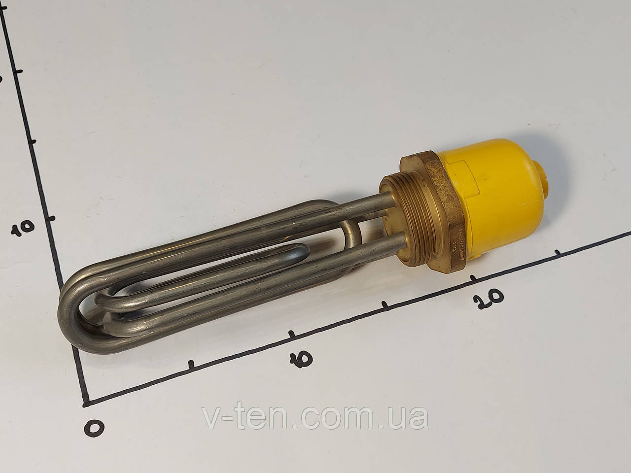 Блок ТЕНів 4500W з різьбою 1,5" (для парової праски, парогенератора) Kawai