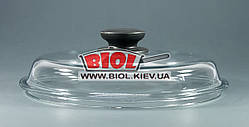 Кришка скляна 22 см висока кругла БІОЛ ВК220