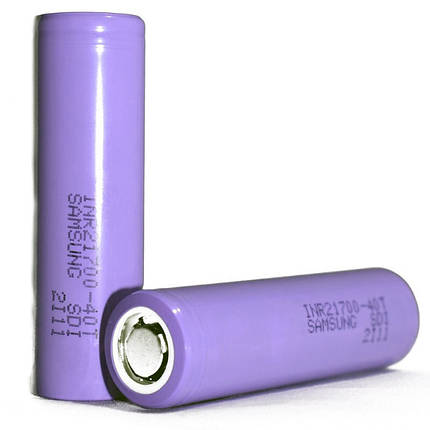 Аккумулятор 21700 Li-Ion Samsung INR21700-40T 4000mAh, 35A, 4.2/3.6/2.5V, фото 2