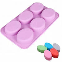 Силіконова форма для випічки кексів "Овали" арт. 840-15A54118