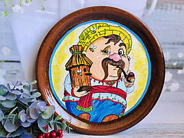 Панно з ручним художнім розписом "Медовий козак"