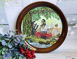 Панно з ручним художнім розписом "Козак"