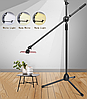 Штатив підлоговий журавель кільцевим світлом 30 см. (набір для зйомки flatlay), фото 6