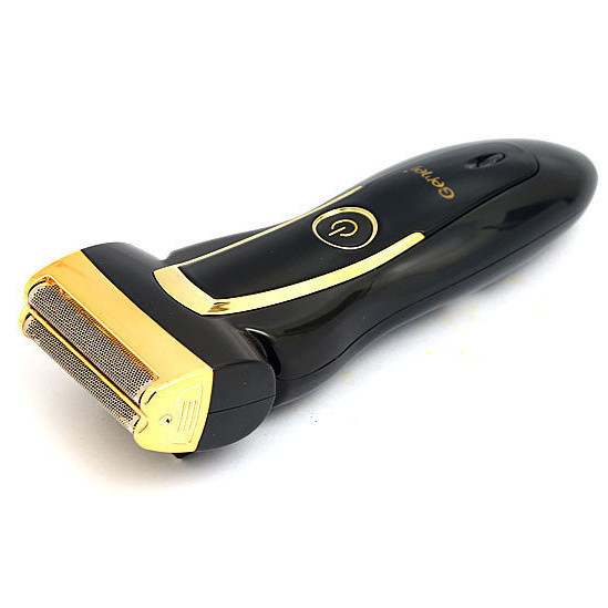 Електробритва Gemei GM 9002 (Gold Black) | Сіткова бритва для чоловіків