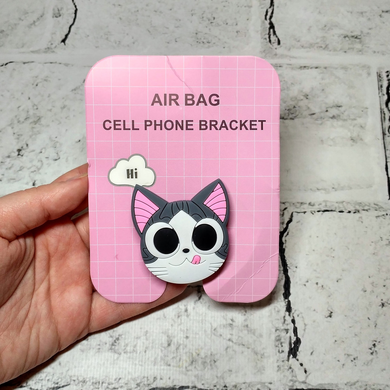 Попсокет Popsocket тримач для телефона Котик Кішка Cat