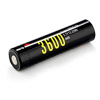 Аккумулятор 18650 Li-Ion Soshine 18650USB-3.7-3600, microUSB, 3600mAh, 4.5A, 4.2/3.6/2.75V