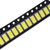 100x 5630 5730 SMD LED 3В 0.5 Вт 50-55лм світлодіод, білий