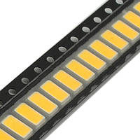 100x 5630 5730 SMD LED 3В 0.5 Вт 50-55лм світлодіод, теплий білий, 100027