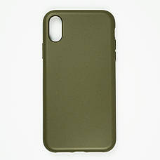 Біорозкладний чохол ECO Wheat Straw для iPhone Xs Max Green, фото 3