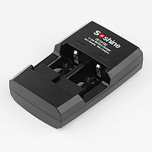 Зарядний пристрій Soshine S5 (Li), Li-Ion, USB Type-C, LED, 2 канали, Box, Black, фото 4