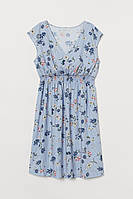 Плаття для вагітних жіноче H&M М 48 блакитне (1354)
