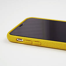 Біорозкладний чохол ECO Wheat Straw для Iphone 12 PRO MAX Yellow, фото 3
