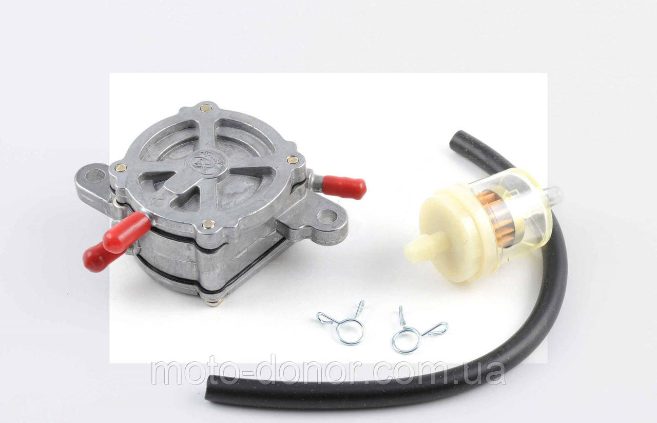 Бензонасос вакуумний Honda DIO (+паливний фільтр) "JS", фото 1