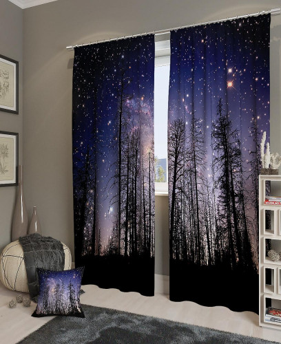 Фотоштори нічний ліс, фото 1