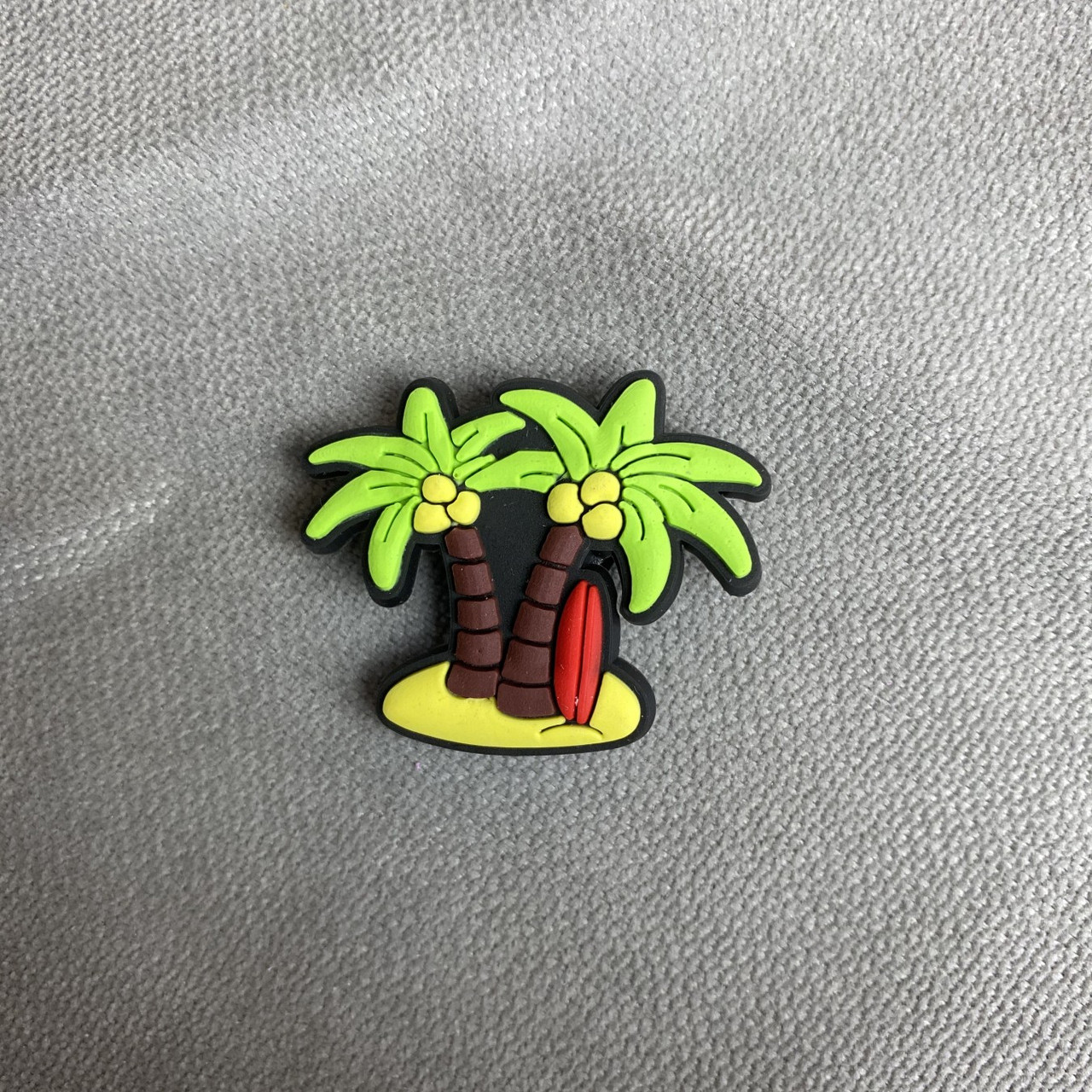 Джибітси прикраси для взуття кроксів сабо JIBBITZ Пальми на острові № 93, фото 1