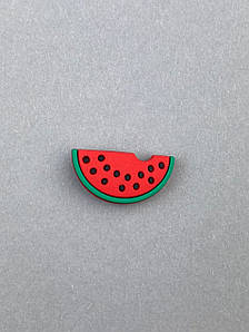 Джибітси прикраси для взуття кроксів сабо JIBBITZ Watermelon Кавун № 49