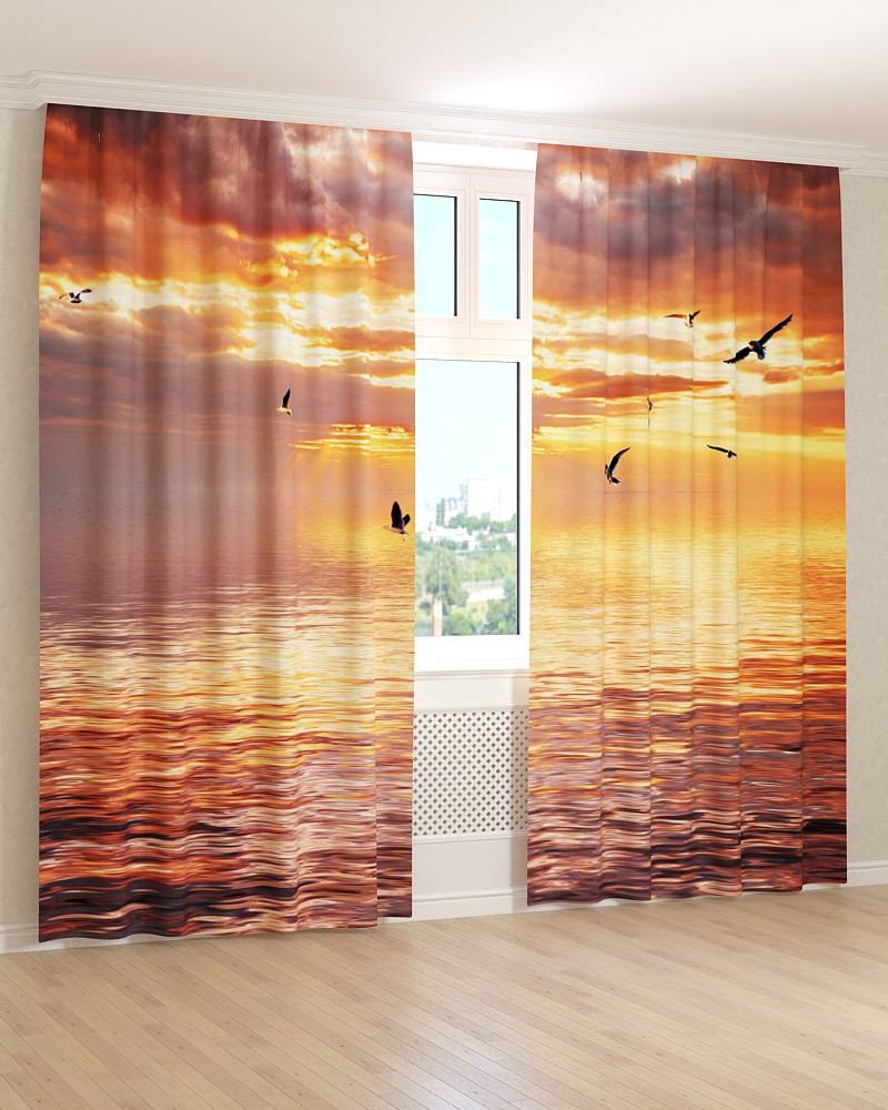 Фотоштори птиці над морем, фото 1