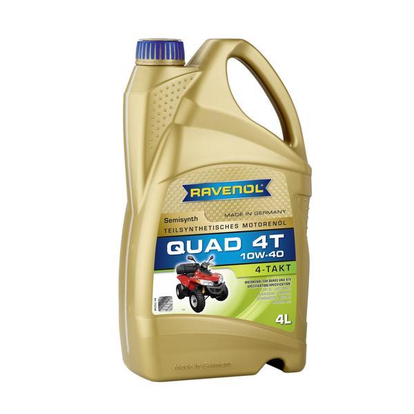 Ravenol QUAD 4T 10W-40 4л (1152160-004) Напівсинтетична моторна олива для квадроциклів 4-т