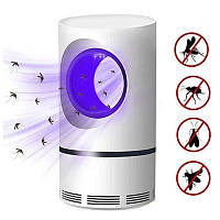 Уничтожитель комаров и насекомых Mosquito Killer 360 (White) | Противомоскитная лампа