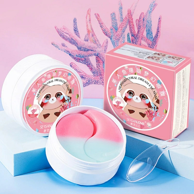 Патчі для очей Sersanlove Mermaid Coral з кораловим комплексом
