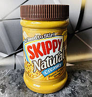 Кремова арахісова паста Skippy Natural Creamy Peanut Butter, 462грам
