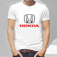 Мужская футболка с логотипом авто Honda