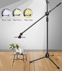 Штатив журавель Profi-light PR-165 з LED світлом MM-240 Ra 95+ для зйомки зверху, фото 4