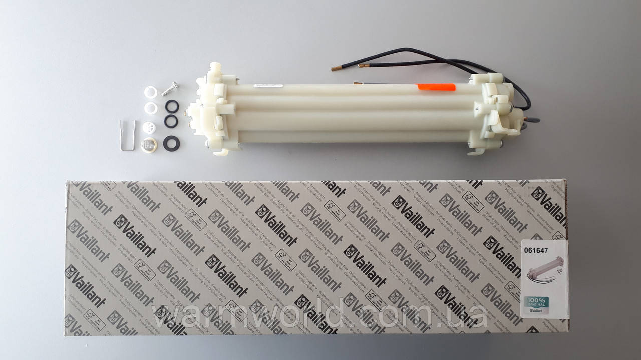 061647 Тен для проточного водонагрівача 12/5, 12 H/6 Vaillant, фото 1