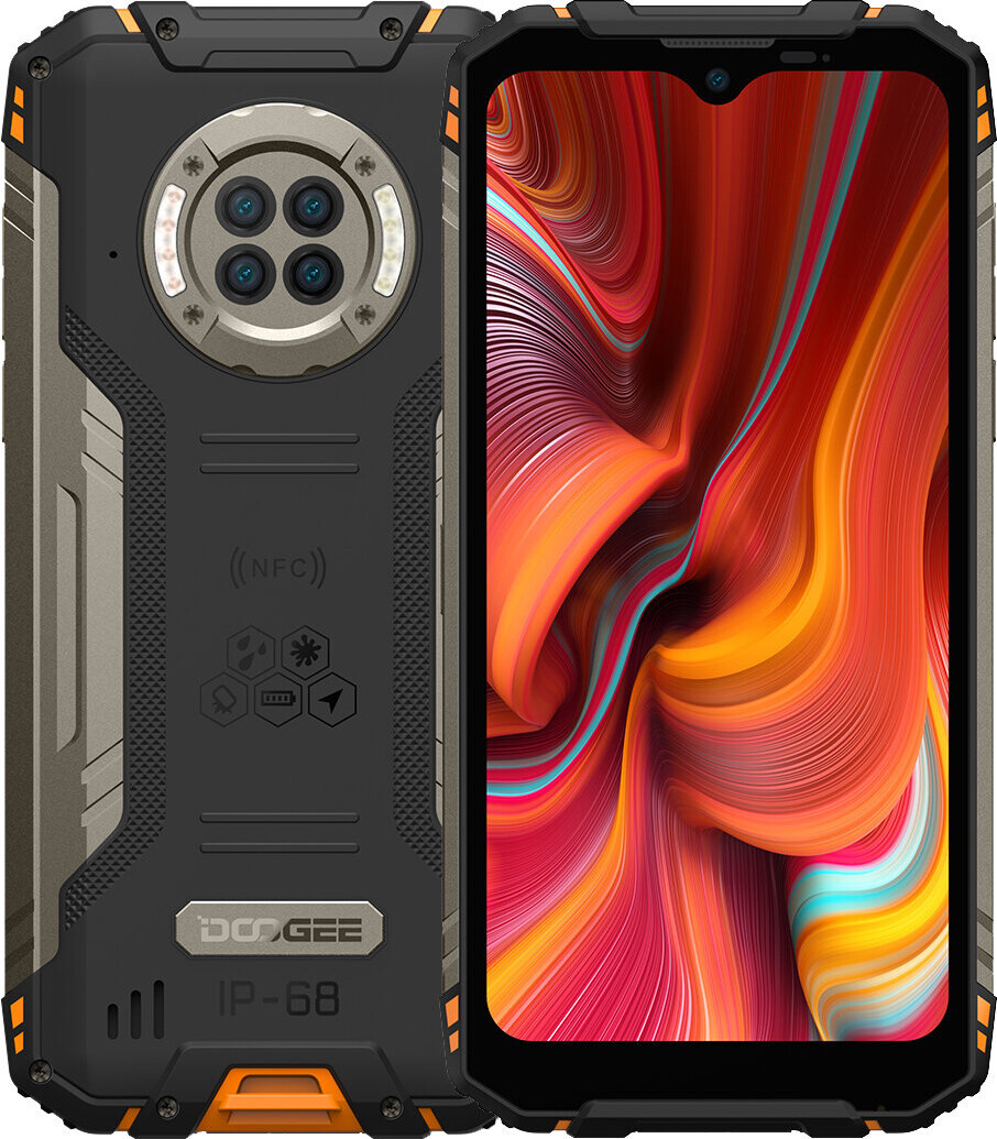 Захищений смартфон DOOGEE S96 PRO 8/128GB Orange (Global) протиударний водонепроникний телефон