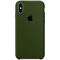 Чохол для iPhone XS Max Silicone Case бампер (Virid)