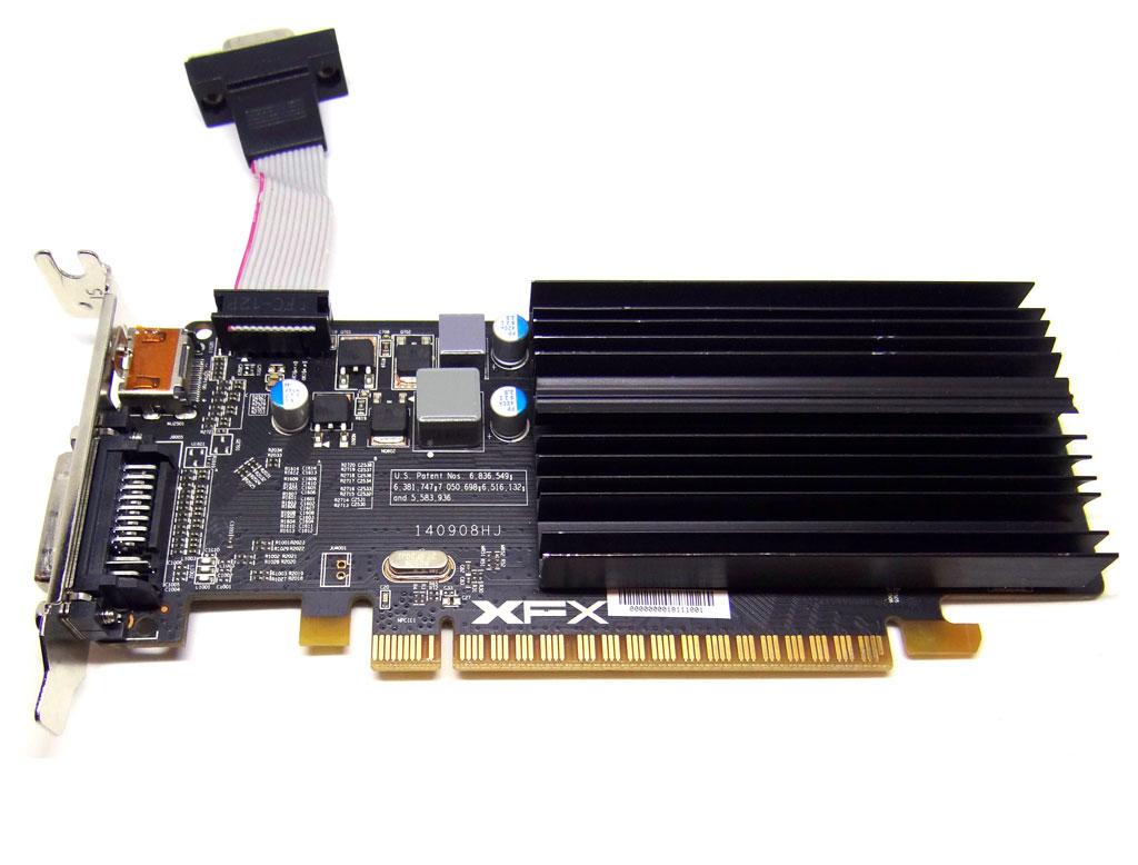 Уцінка — відеокарта XFX AMD Radeon HD 5450 1gb PCI-Ex DDR3 64bit (DVI + HDMI + VGA) низькопрофільна, фото 1